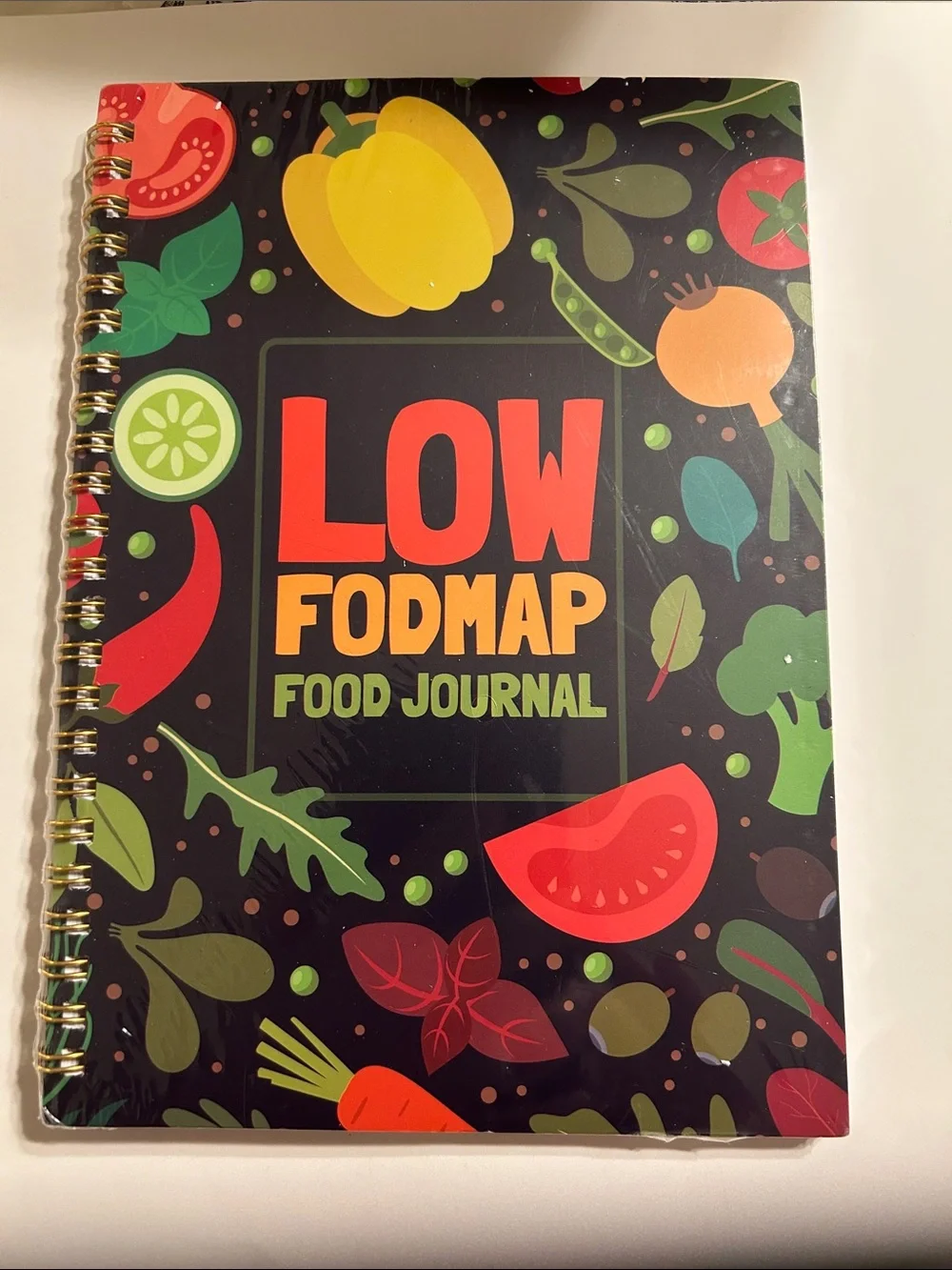Low FODMAP Food diet book for beginner Journal Notebook spiral bound new